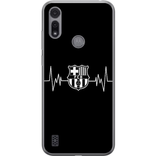 Motorola Moto E6i Gjennomsiktig deksel FCB BARCA