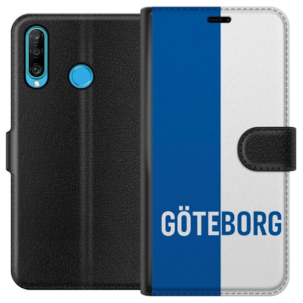 Huawei P30 lite Tegnebogsetui Göteborg - fodbold