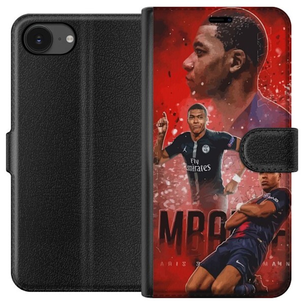Apple iPhone 16e Lompakkokotelo Mbappe