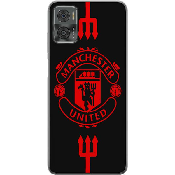 Motorola Moto E22i Gjennomsiktig deksel ManchesterUnited