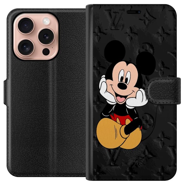 Apple iPhone 16 Pro Tegnebogsetui LV Mickey