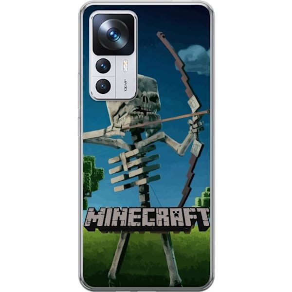 Xiaomi 12T Läpinäkyvä kuori A Minecraft Movie