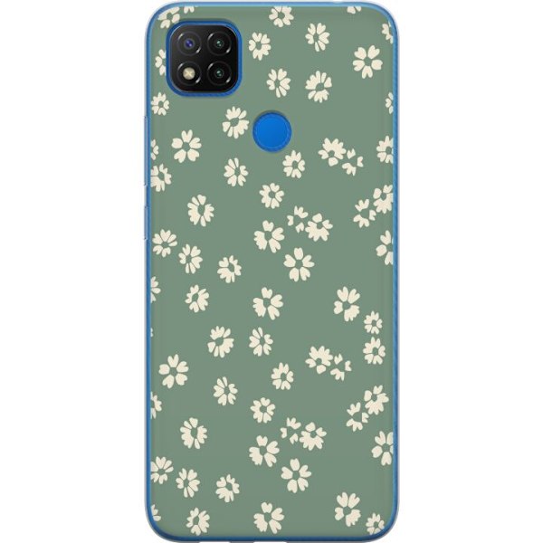 Xiaomi Redmi 9C NFC Läpinäkyvä kuori Kukkaisunelma - Värikäs Kukkakuvio