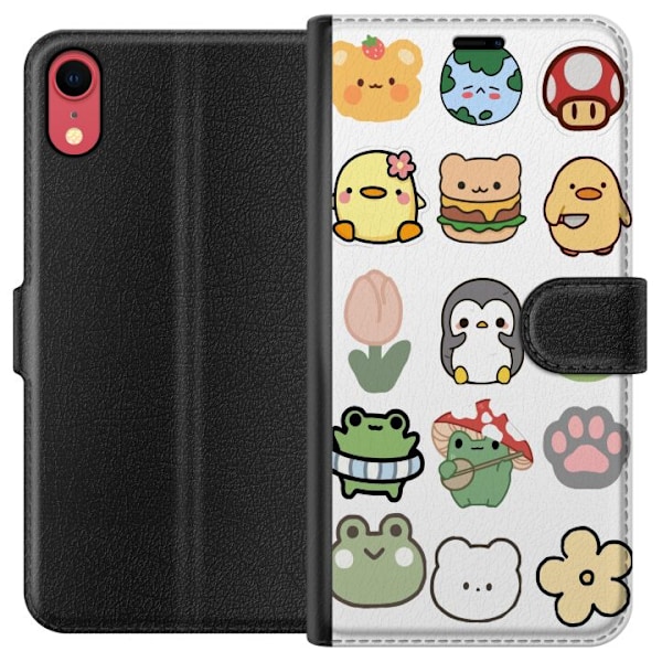 Apple iPhone XR Tegnebogsetui Kawaii Friends