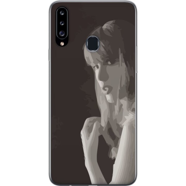 Samsung Galaxy A20s Gennemsigtig cover Taylor Swift