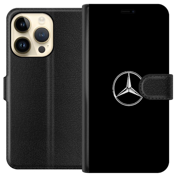 Apple iPhone 15 Pro Lompakkokotelo Mercedes-Benz