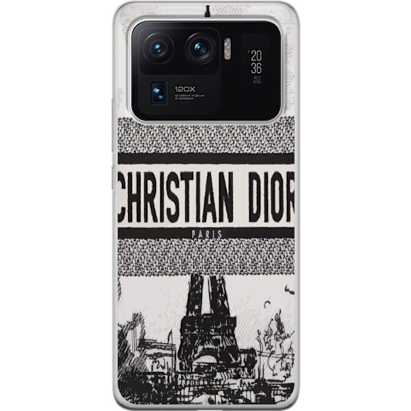 Xiaomi Mi 11 Ultra Läpinäkyvä kuori Christian Dior