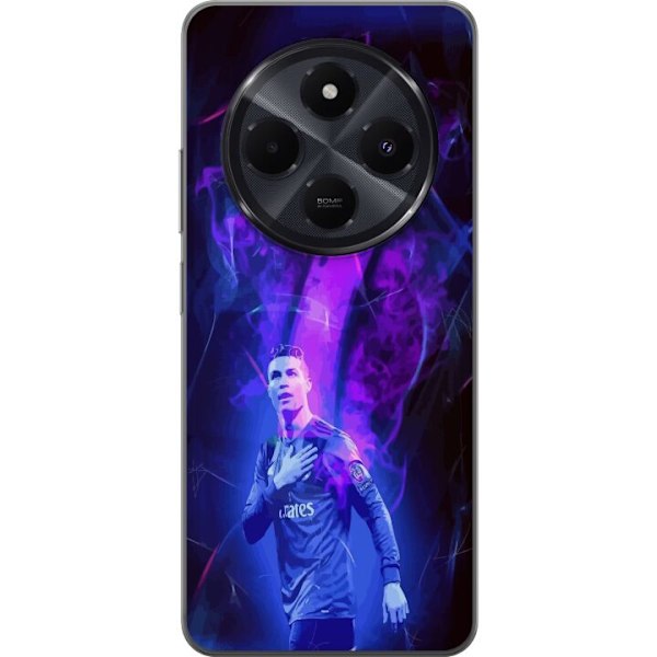 Xiaomi Redmi A4 Genomskinligt Skal Ronaldo 7 – Fotbollslegend i Action för Fans