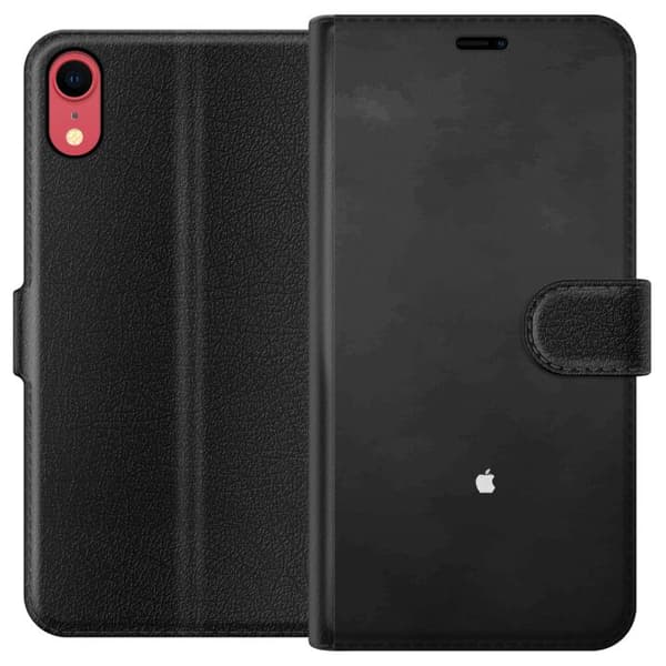 Kompatibelt Plånboksfodral till Apple iPhone XR Apple Grey