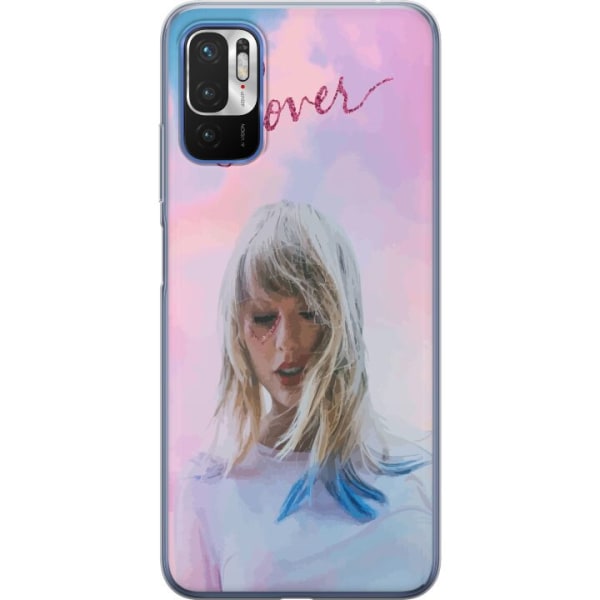 Xiaomi Redmi Note 10 5G Gennemsigtig cover Taylor Swift - Love