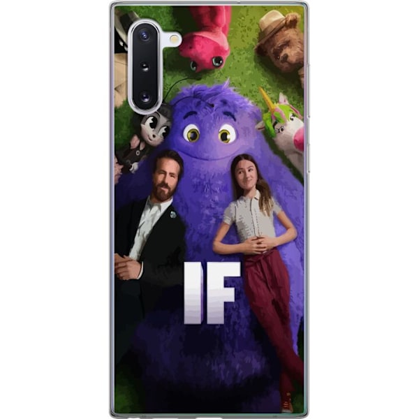 Samsung Galaxy Note10 Genomskinligt Skal IF: Låtsaskompisar