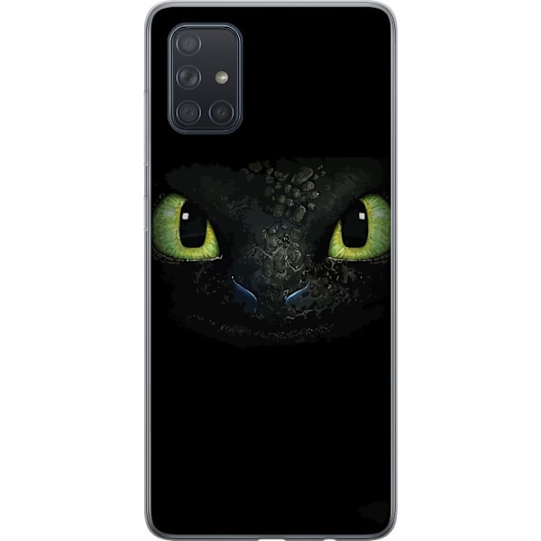 Samsung Galaxy A71 Gennemsigtig cover Hvordan træner du din drage