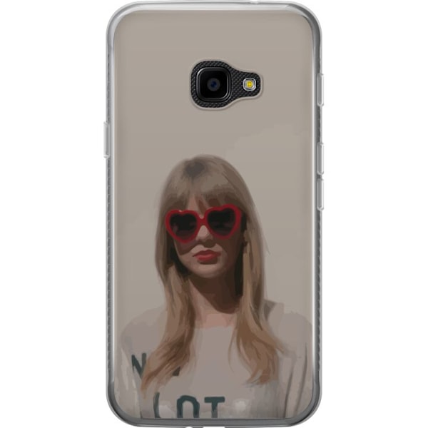 Samsung Galaxy Xcover 4 Läpinäkyvä kuori Taylor Swift