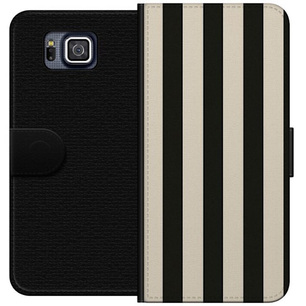 Samsung Galaxy Alpha Tegnebogsetui Linje Flow