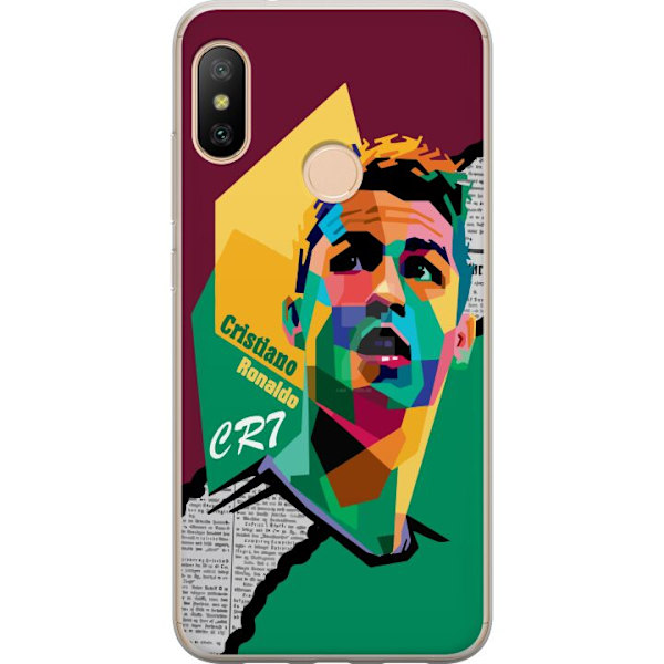 Xiaomi Redmi 6 Pro Gjennomsiktig deksel Ronaldo