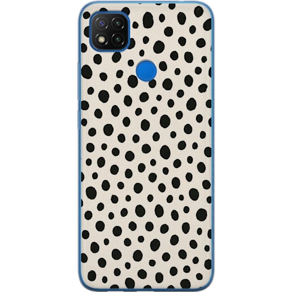 Xiaomi Redmi 9C NFC Genomskinligt Skal Dot Dance