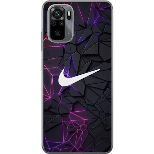 Xiaomi Redmi Note 10 Gjennomsiktig deksel Nike