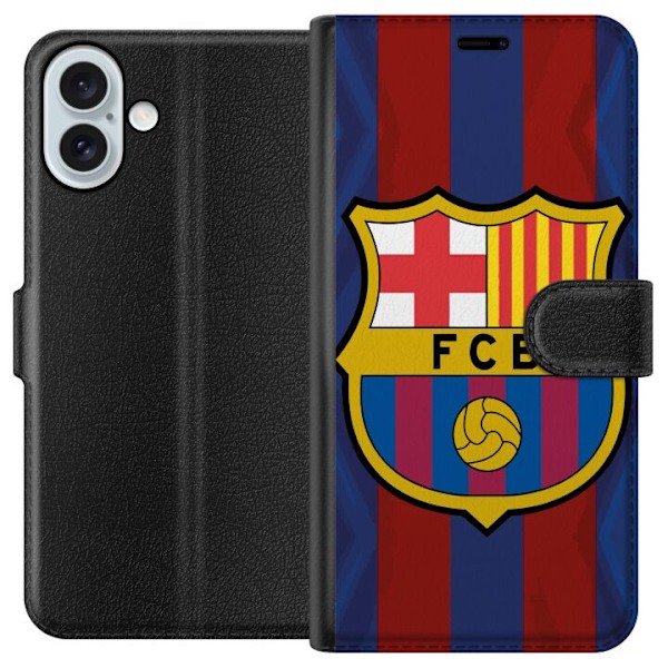 Apple iPhone 16 Plus Lommeboketui FCB Barcelona