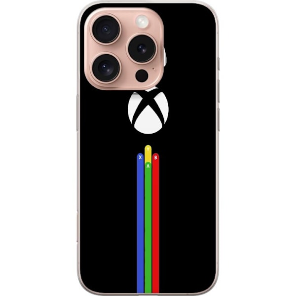 Apple iPhone 16 Pro Läpinäkyvä kuori Xbox One