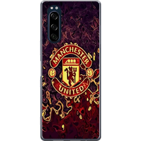 Sony Xperia 5 Gennemsigtig cover Manchester United