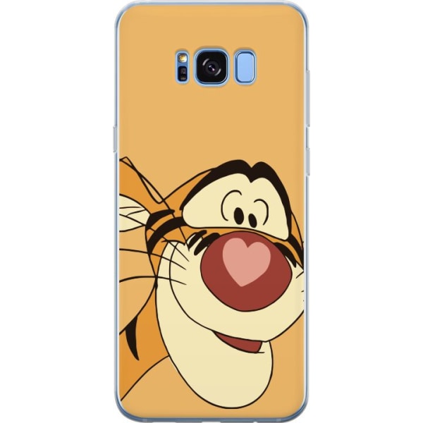 Samsung Galaxy S8 Gennemsigtig cover Tiger