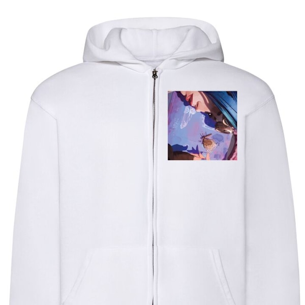 Zip-Hoodie | Huvtröja med Dragkedja för Vuxna Arcane, League