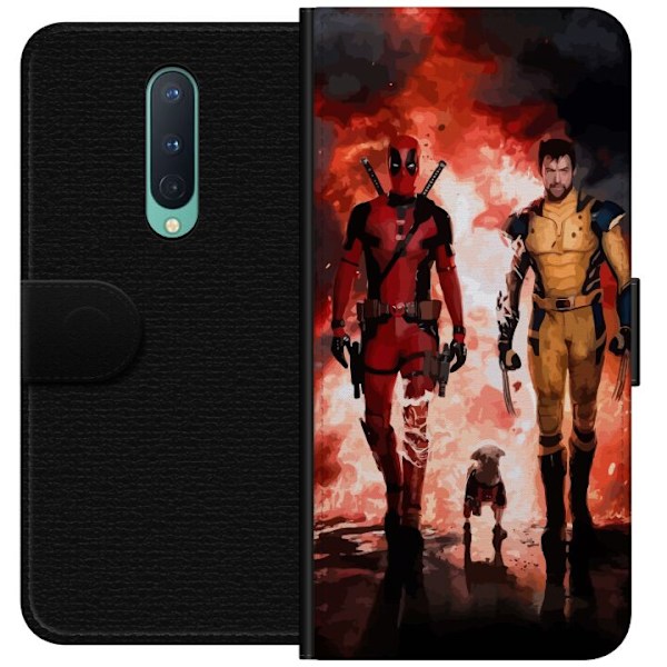 OnePlus 8 Lommeboketui Wolverine Deadpool