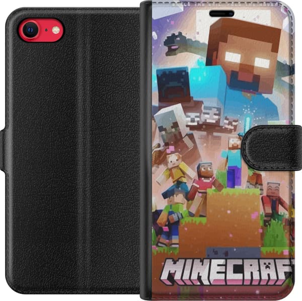Yhteensopiva Lompakkokotelo Apple iPhone 8 Minecraft