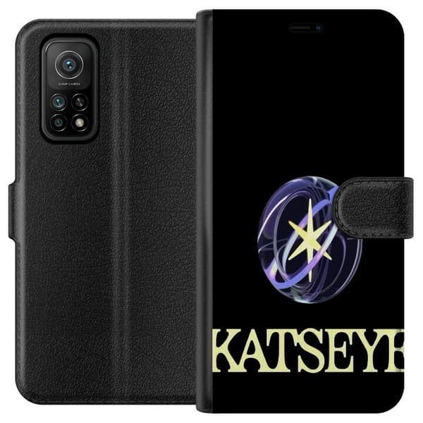 Kompatibel Tegnebogsetui til Xiaomi Mi 10T 5G KATSEYE logotyp sort