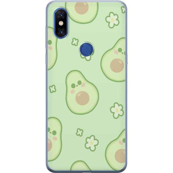 Xiaomi Mi Mix 3 Gennemsigtig cover Avocado Sød