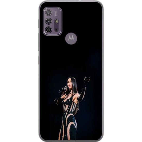 Motorola Moto G10 Läpinäkyvä kuori Dua Lipa – Pop Star Aesthetic