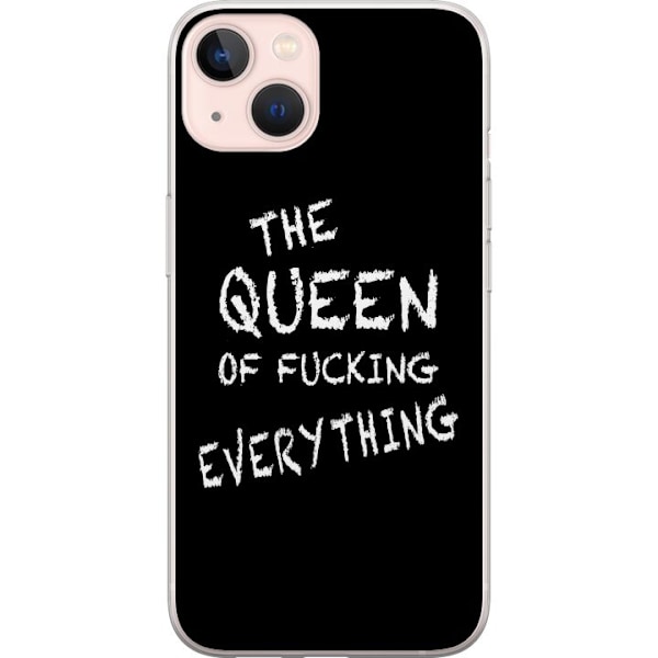 Apple iPhone 13 Gennemsigtig cover Dronning af alting