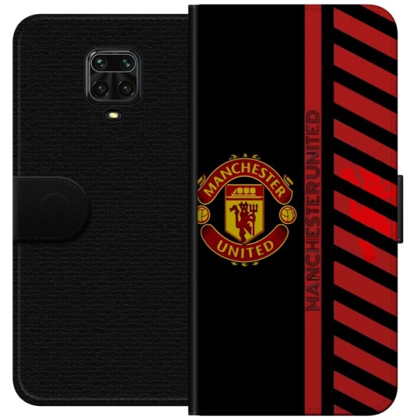 Xiaomi Redmi Note 9S Plånboksfodral Manchester United