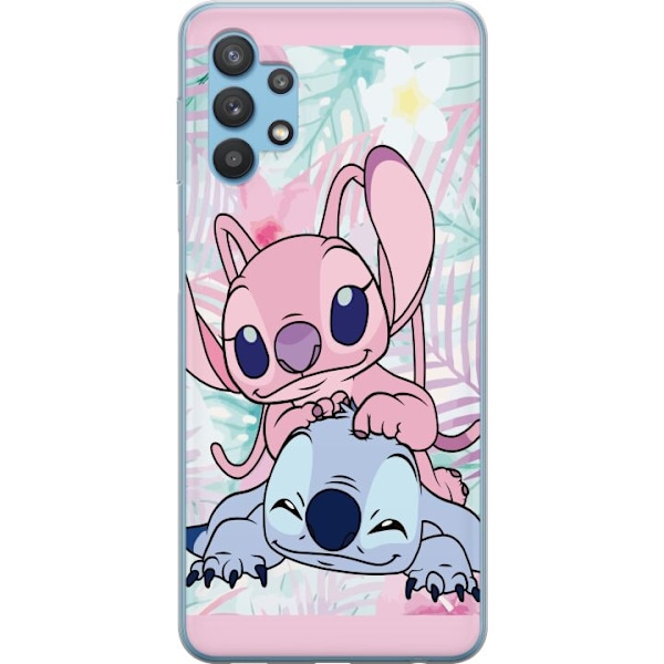 Samsung Galaxy A32 5G Genomskinligt Skal Stitch