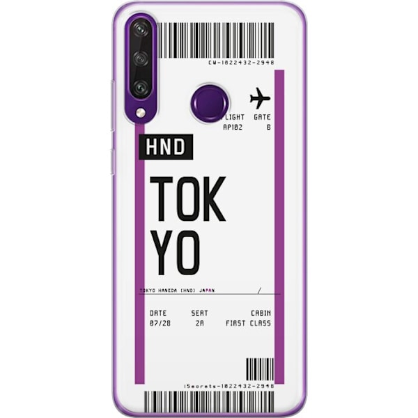 Huawei Y6p Gennemsigtig cover Tokyo