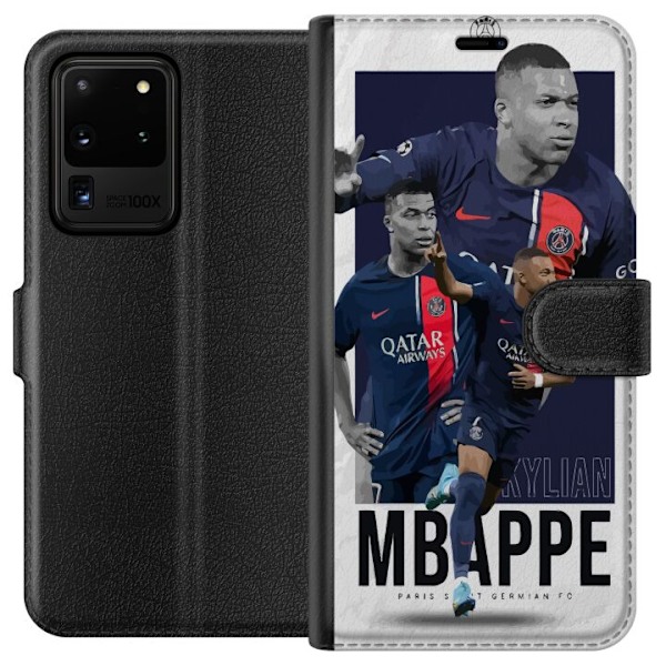 Samsung Galaxy S20 Ultra Lompakkokotelo Kylian Mbappé