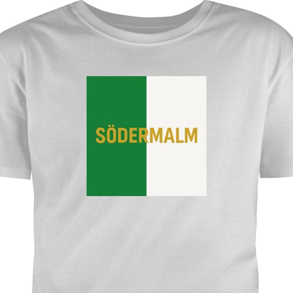 T-paita Aikuisille | Klassinen Aikuisten T-paita Södermalm - harmaa XL