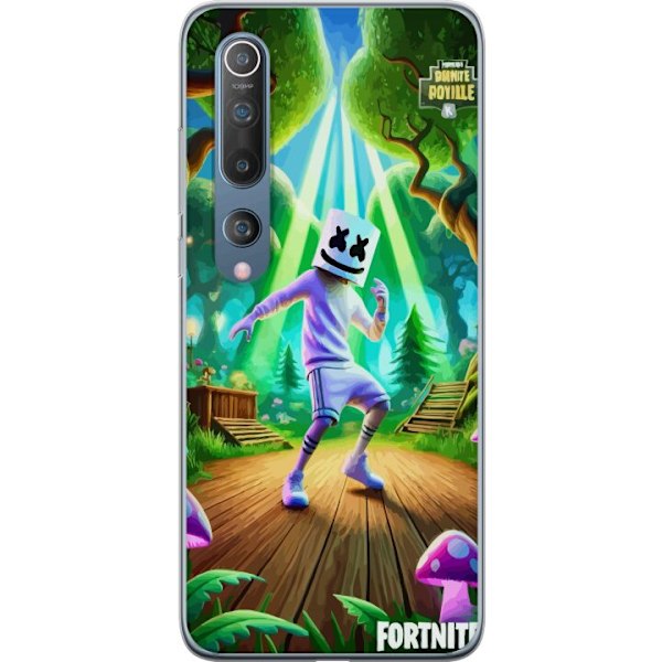 Xiaomi Mi 10 5G Läpinäkyvä kuori Fortnite