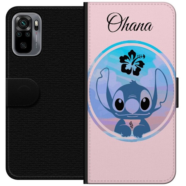 Xiaomi Redmi Note 10S Plånboksfodral Stitch Ohana