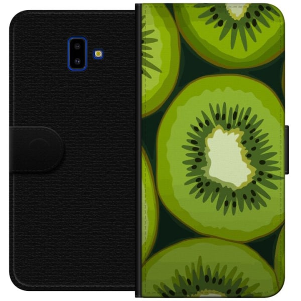 Samsung Galaxy J6+ Plånboksfodral Kiwi