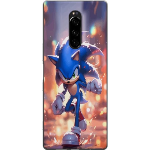 Sony Xperia 1 Läpinäkyvä kuori Sonic