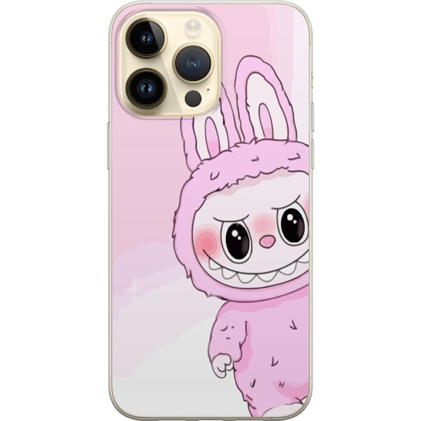 Apple iPhone 15 Pro Max Genomskinligt Skal Labubu Bunny Series