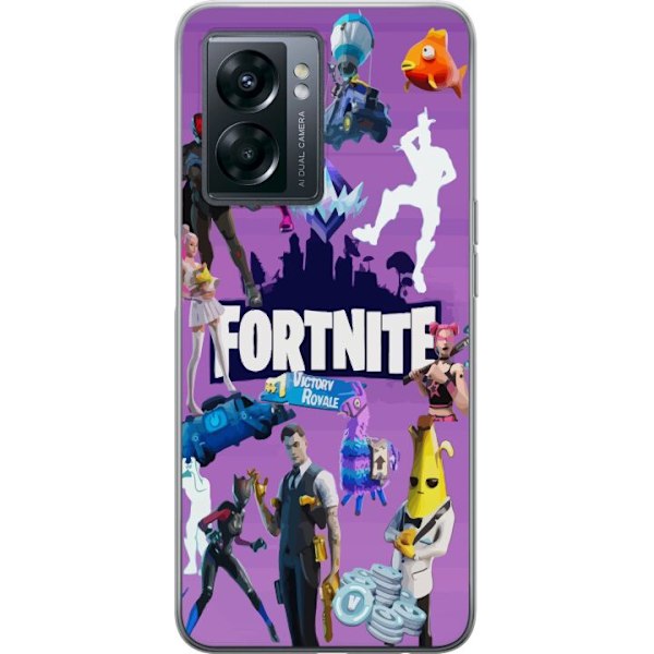 OnePlus Nord N300 Gennemsigtig cover Fortnite