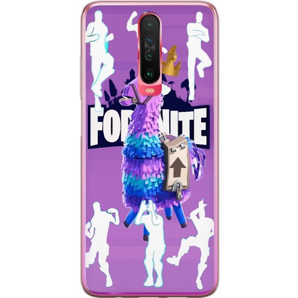 Xiaomi Redmi K30 Gennemsigtig cover Fortnite