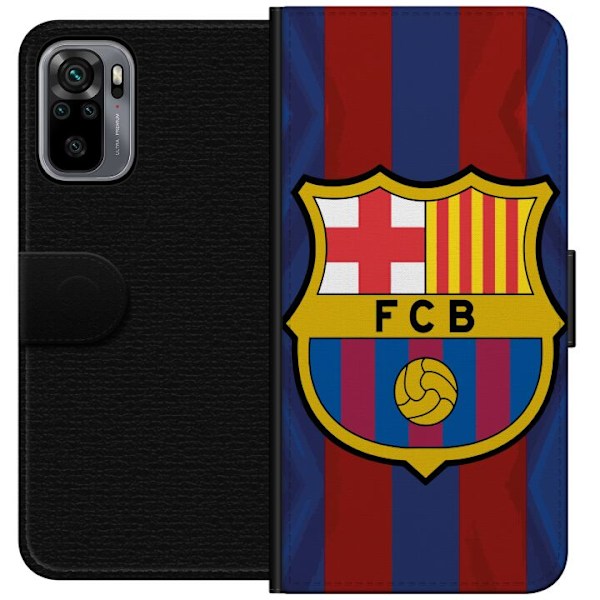 Xiaomi Redmi Note 10S Lommeboketui FCB Barcelona