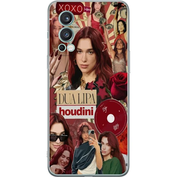 OnePlus Nord 2 5G Läpinäkyvä kuori Dua Lipa – Fashion & S