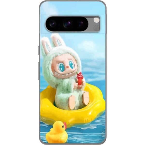 Google Pixel 8 Pro Genomskinligt Skal Labubu Macaron Series