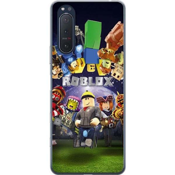Sony Xperia 5 II Läpinäkyvä kuori Roblox Maailma - Pelaamisseikkailu Lapsille ja Nuorille