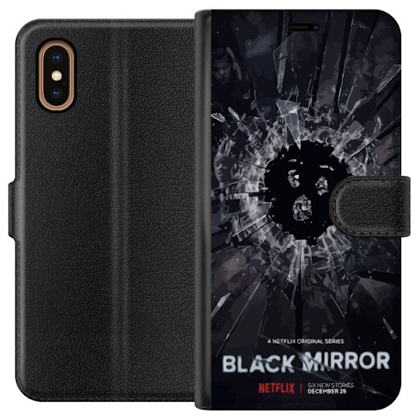 Apple iPhone XS Max Lommeboketui Black Mirror Sci-Fi Netflix S