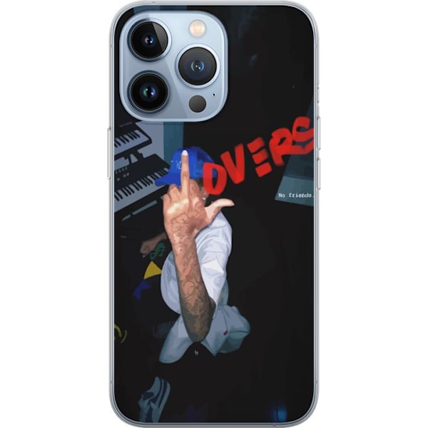 Apple iPhone 13 Pro Gennemsigtig cover Kærlighed Mystik Design Romantisk Motiv Populært Grafisk Mønster Mode Stil